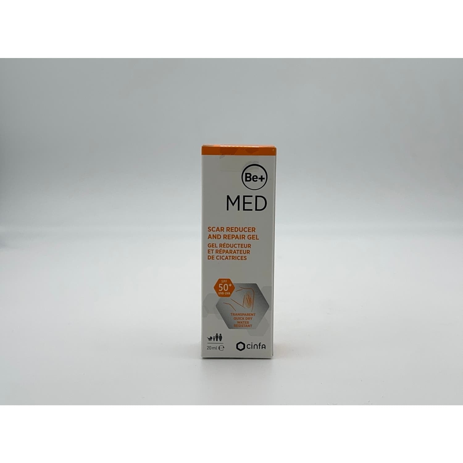 Be+ Gel Reductor y Reparador de Cicatrices 20ml