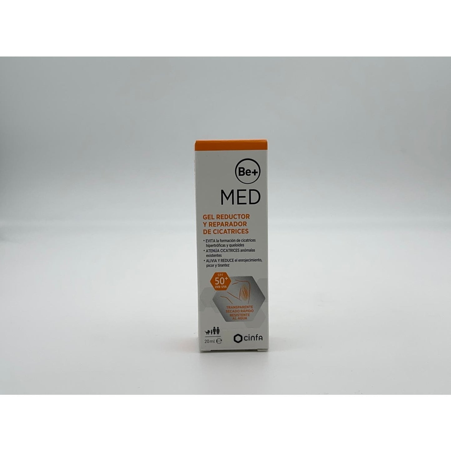 Be+ Gel Reductor y Reparador de Cicatrices 20ml