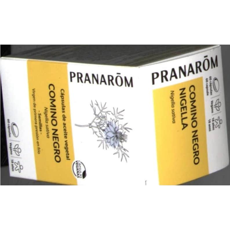 Pranarôm Cápsulas de Aceite Vegetal Comino Negro 60caps