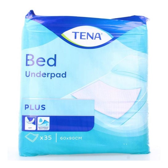 Tena Bed Plus protector de cama 60x90cm 35uds