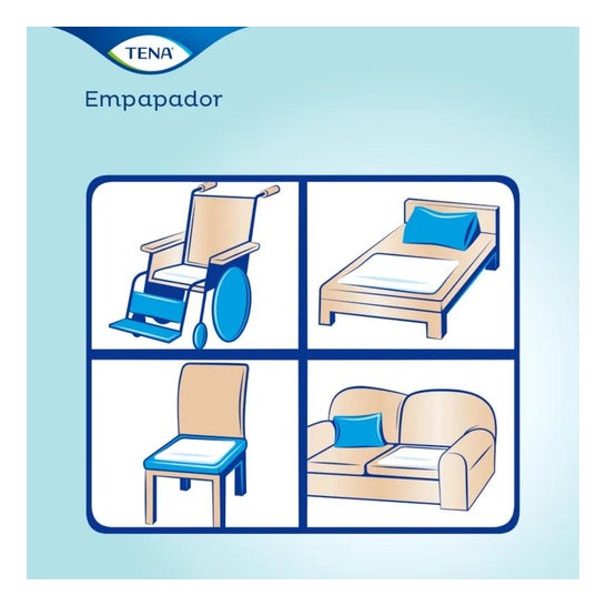 Tena Bed Plus protector de cama 60x90cm 35uds