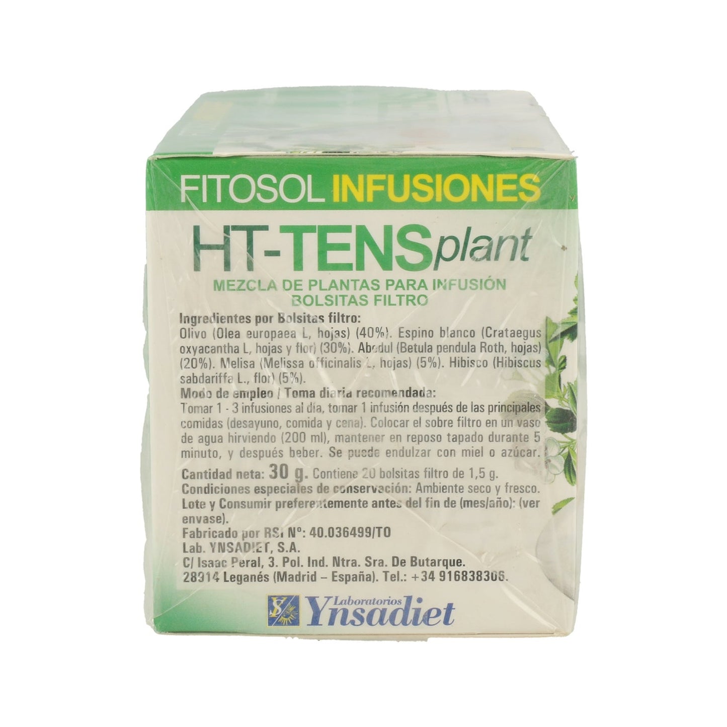 Fitosol Infusiones HT-Tens 20 bolsitas filtro