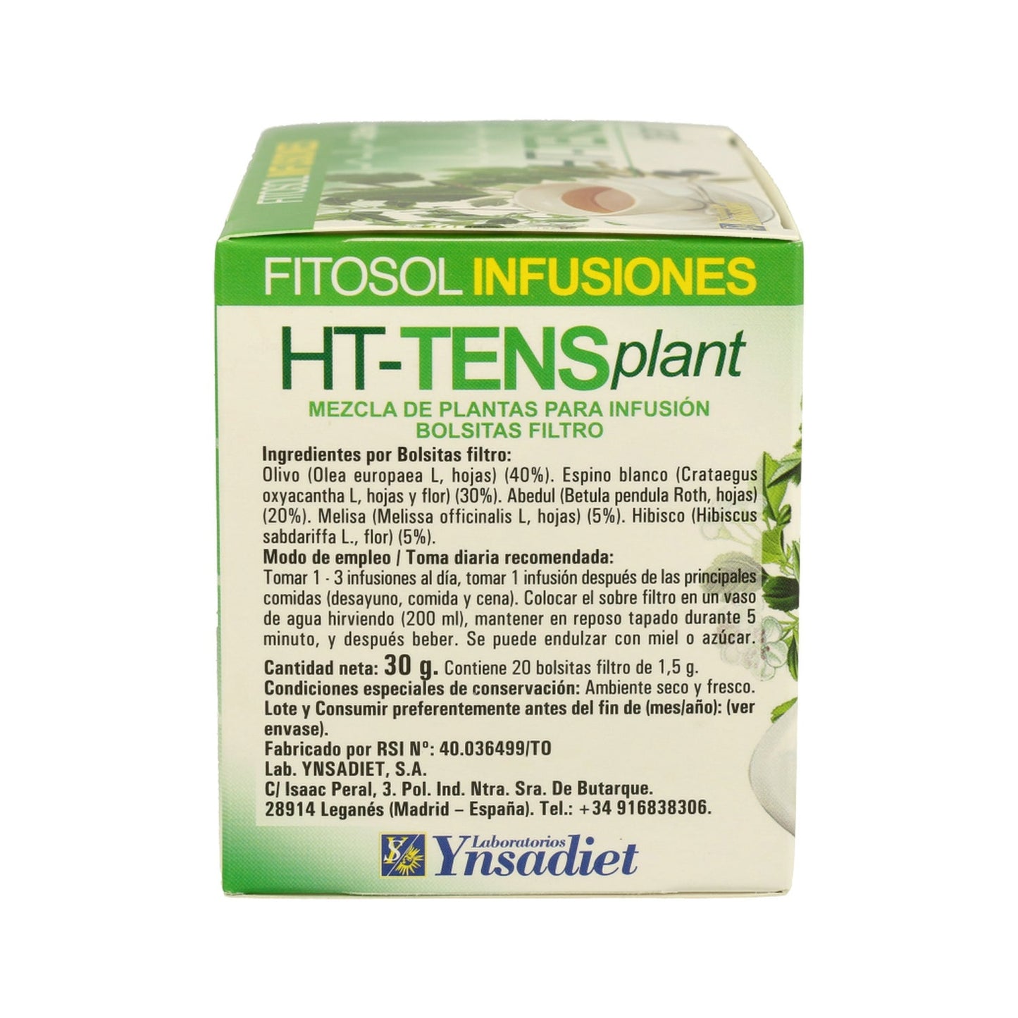 Fitosol Infusiones HT-Tens 20 bolsitas filtro