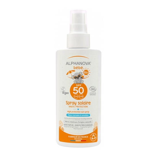 Alphanova Bb Organic Solar Spray SPF50+ 125ml