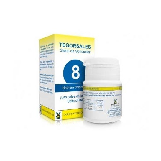 Tegor Tegor Sal 8 Natrium Chloratum 350comps