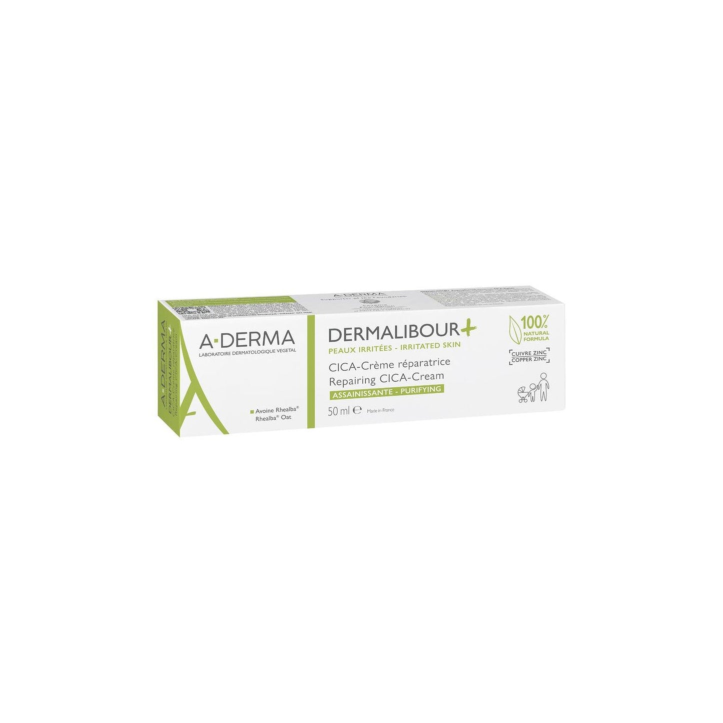 A-Derma Dermalibour+ CICA Crema Reparadora 50ml