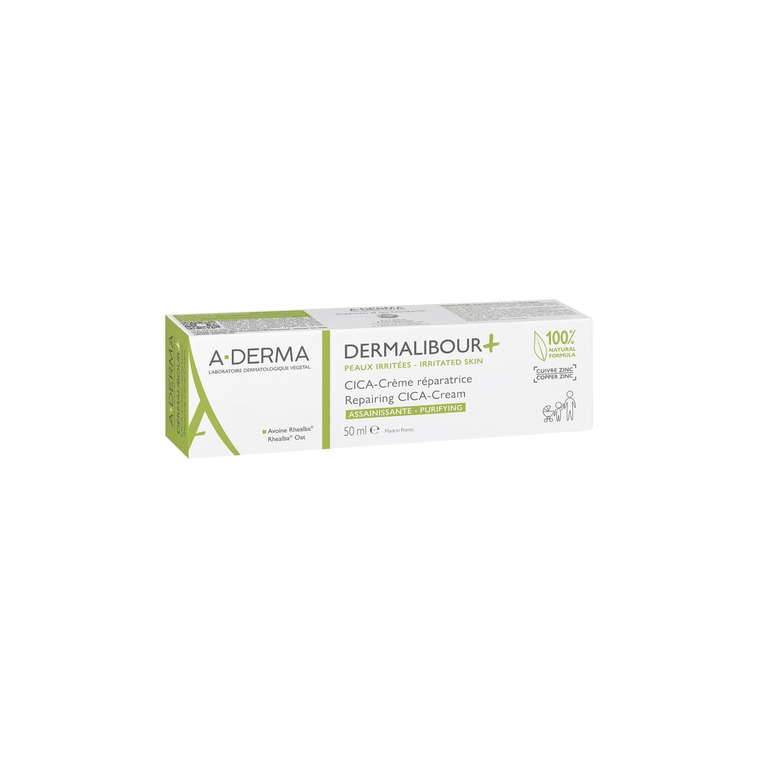 A-Derma Dermalibour+ CICA Crema Reparadora 50ml