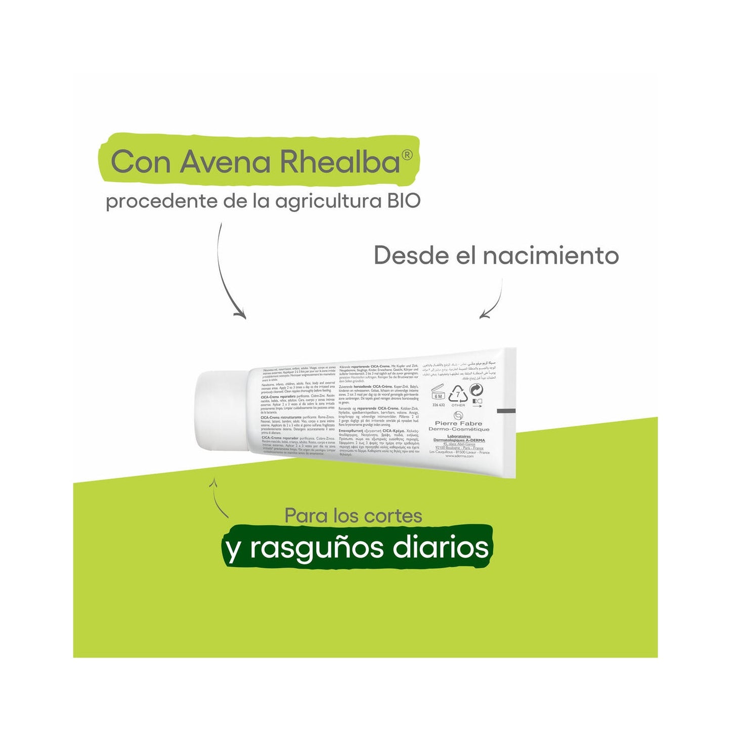 A-Derma Dermalibour+ CICA Crema Reparadora 50ml