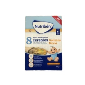 Nutribén® 8 cereales y galletas María 600g