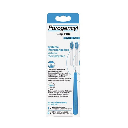 Parogencyl Gingi Pro Mango 1ud y Recambio Cepillos Suave 2uds