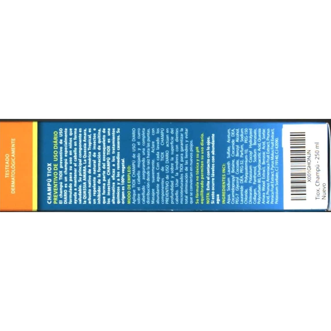 Tiox Champú Uso Diario 250ml