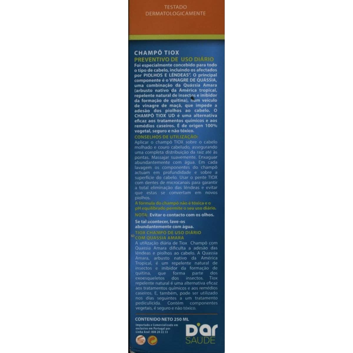 Tiox Champú Uso Diario 250ml