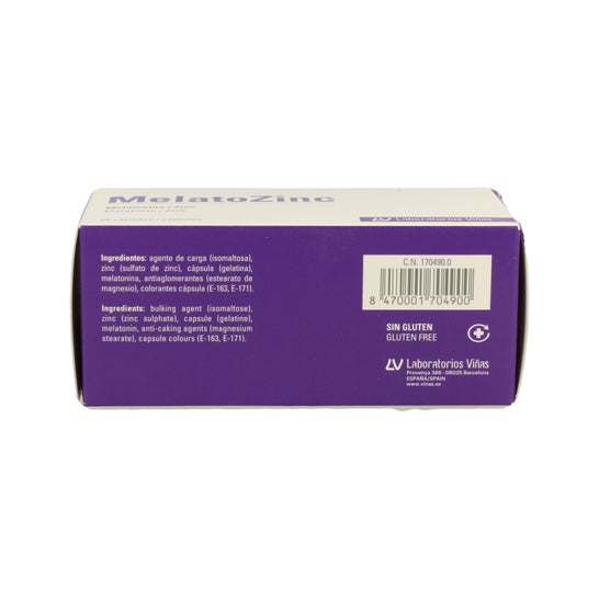 Melatozinc 60cáps