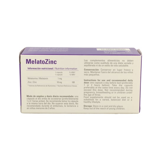Melatozinc 60cáps