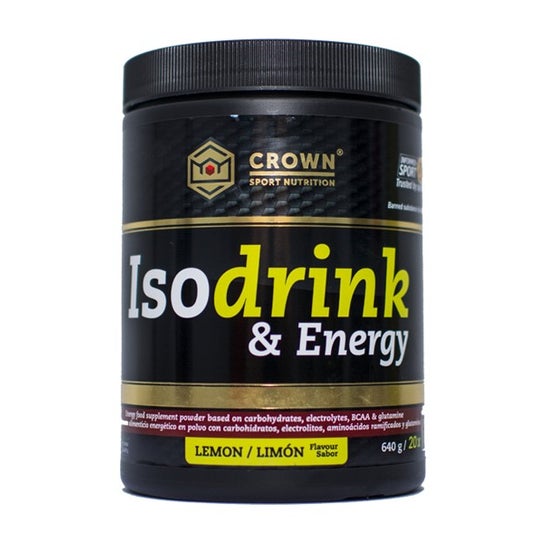 Crown Iso Drink Limón Frasco 640 g