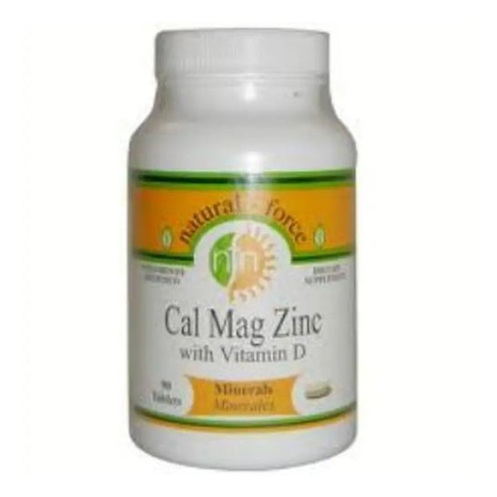Natural Force Calcium Magnesium Zinc Vitamina D 90caps
