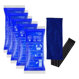 Boston Tech Remedy Hot Cold Gel Pack 5uds + 1 cubierta