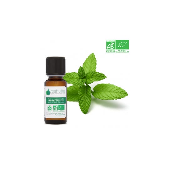 Voshuiles Aceite Esencial BIO de Menta Piperita 10ml
