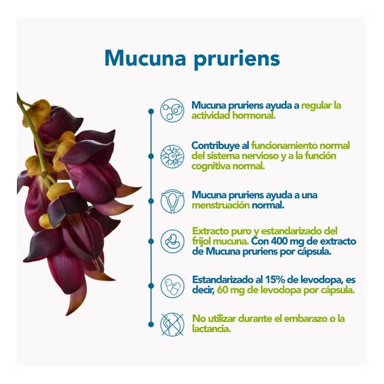 Bonusan Mucuna Pruriens 400mg 60cáps