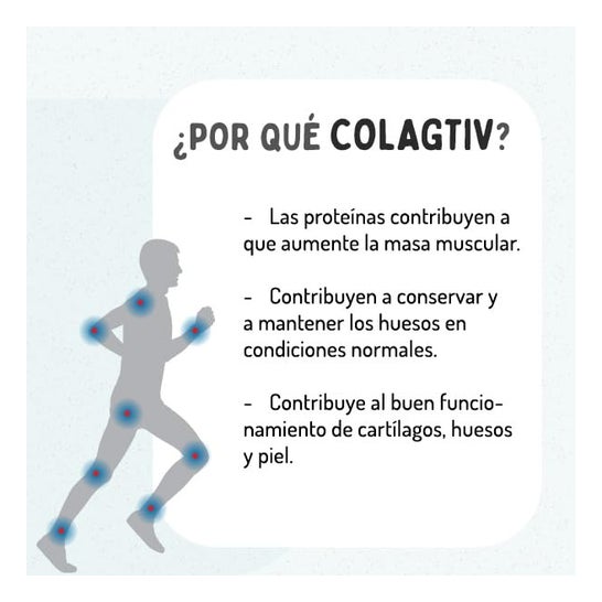 El granero Colagtiv Colágeno para Cartílagos y Huesos 180 comp