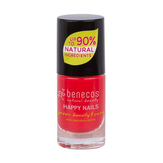 Benecos Cosméticos Barniz de Uñas Flashy Flamingo 5 ml
