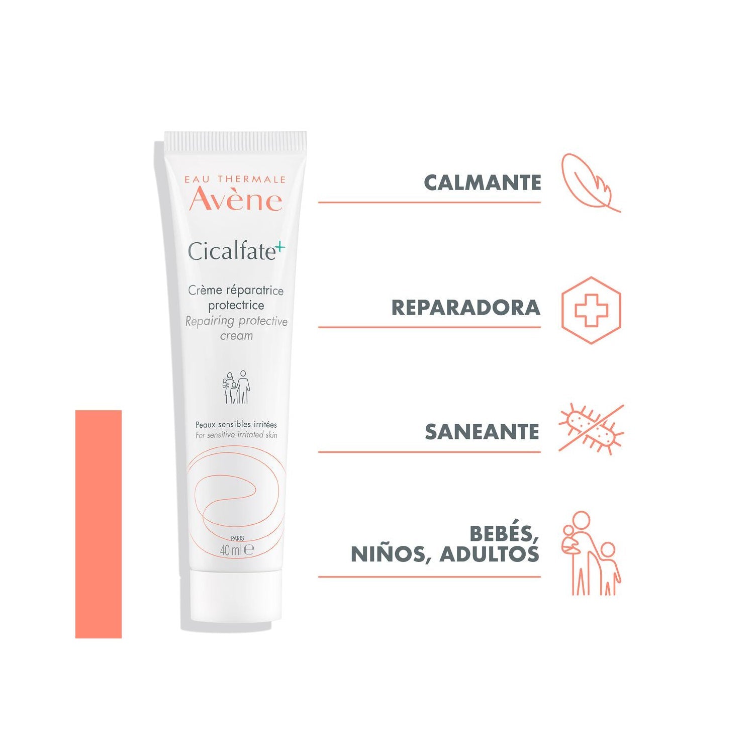 Avène Cicalfate+ Crema Reparadora Protectora 40ml