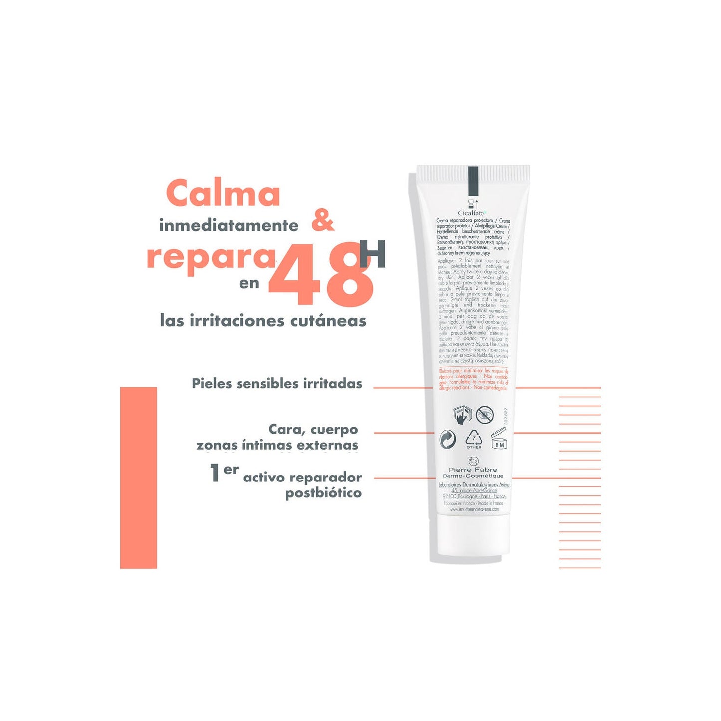 Avène Cicalfate+ Crema Reparadora Protectora 40ml