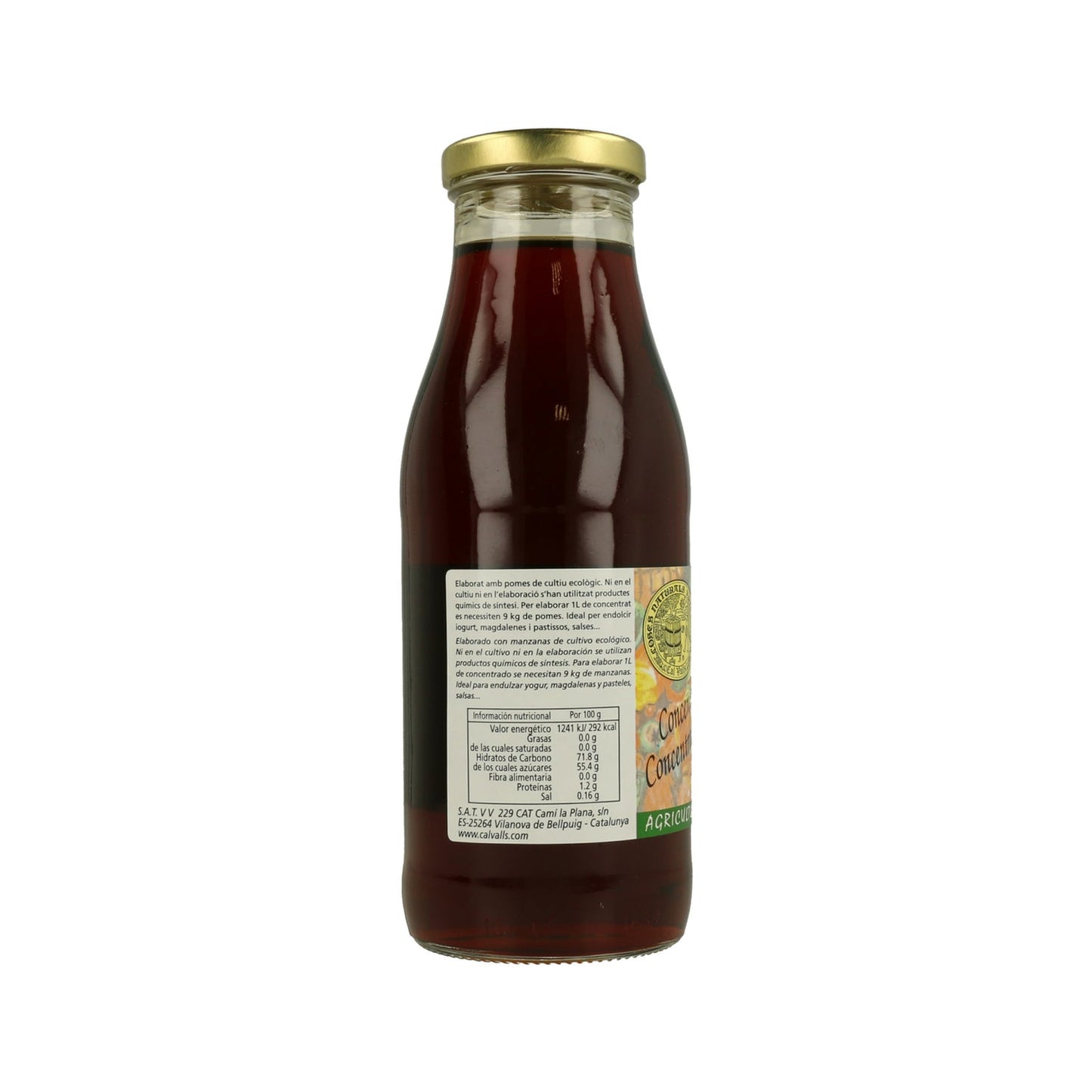 Cal Valls Concentrado de Manzana Líquido Eco 500ml