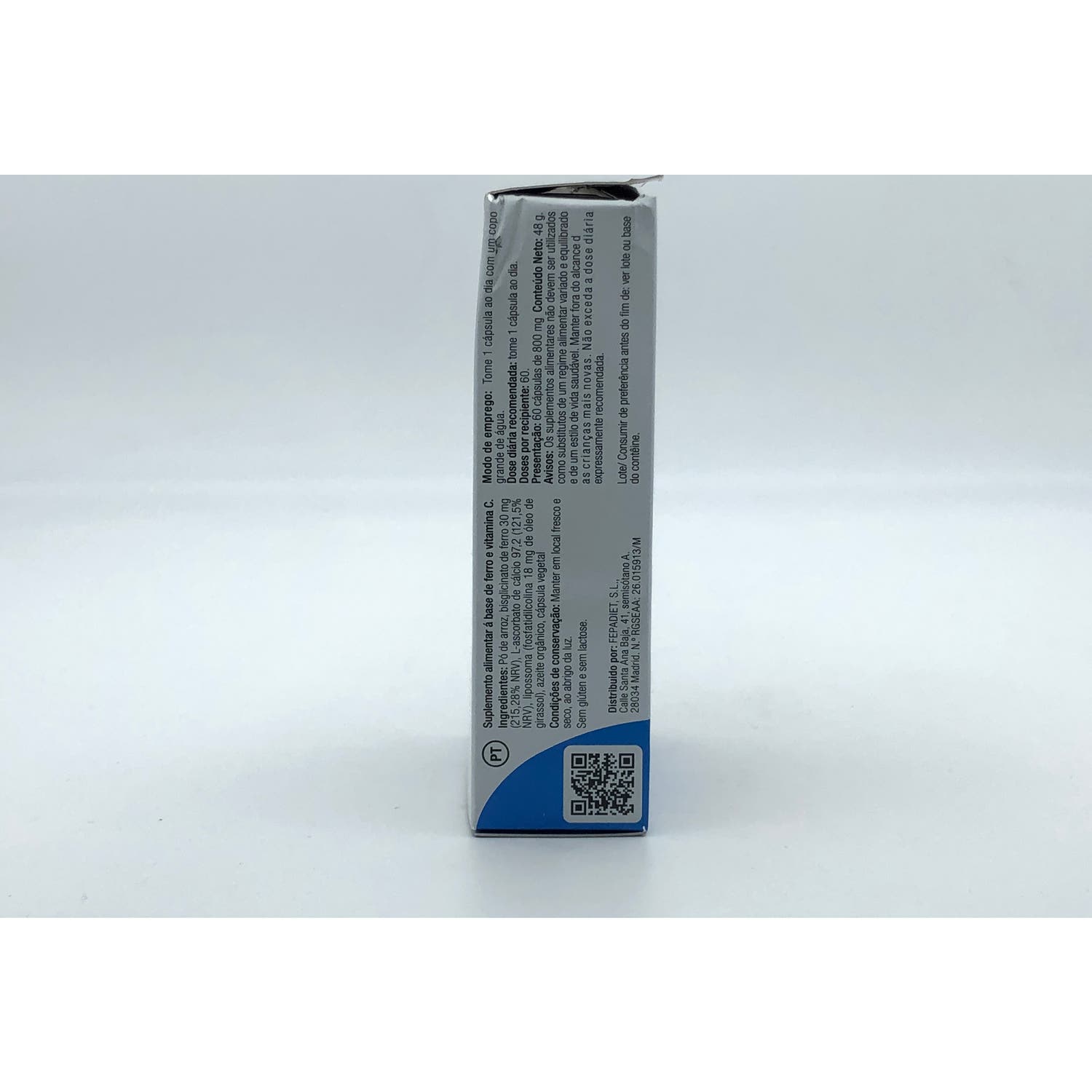 Fepadiet Hierro Liposomado 30mg 60caps