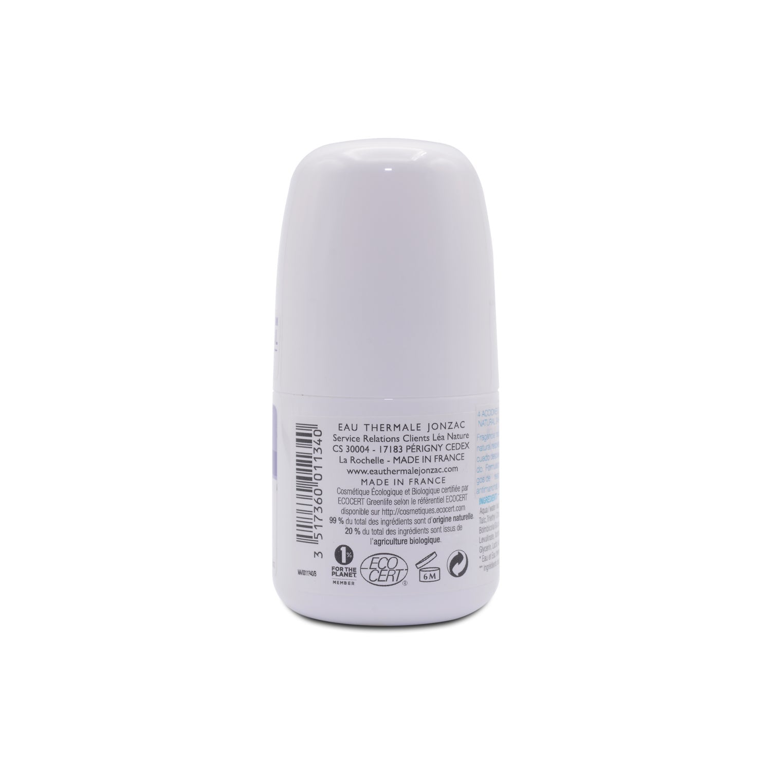 Jonzac desodorante hipoalergénico 24h 50ml