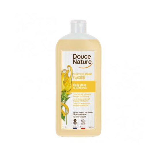 Douce Nature Champú gel Ylang-Ylang Bio 1 L
