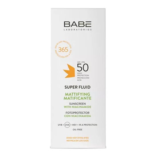 Babé Super Fluid Fotoprotector Matificante SPF50 50ml