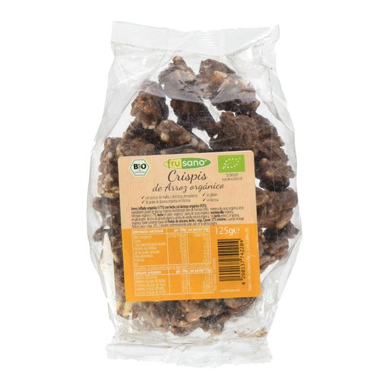 Frusano Crispis de Arroz y Chocolate con Leche Bio 125g