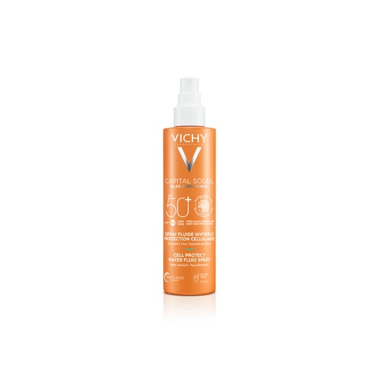 Vichy Capital Soleil Cell Protect Spray Fluido Invisible SPF50+ 200 ml