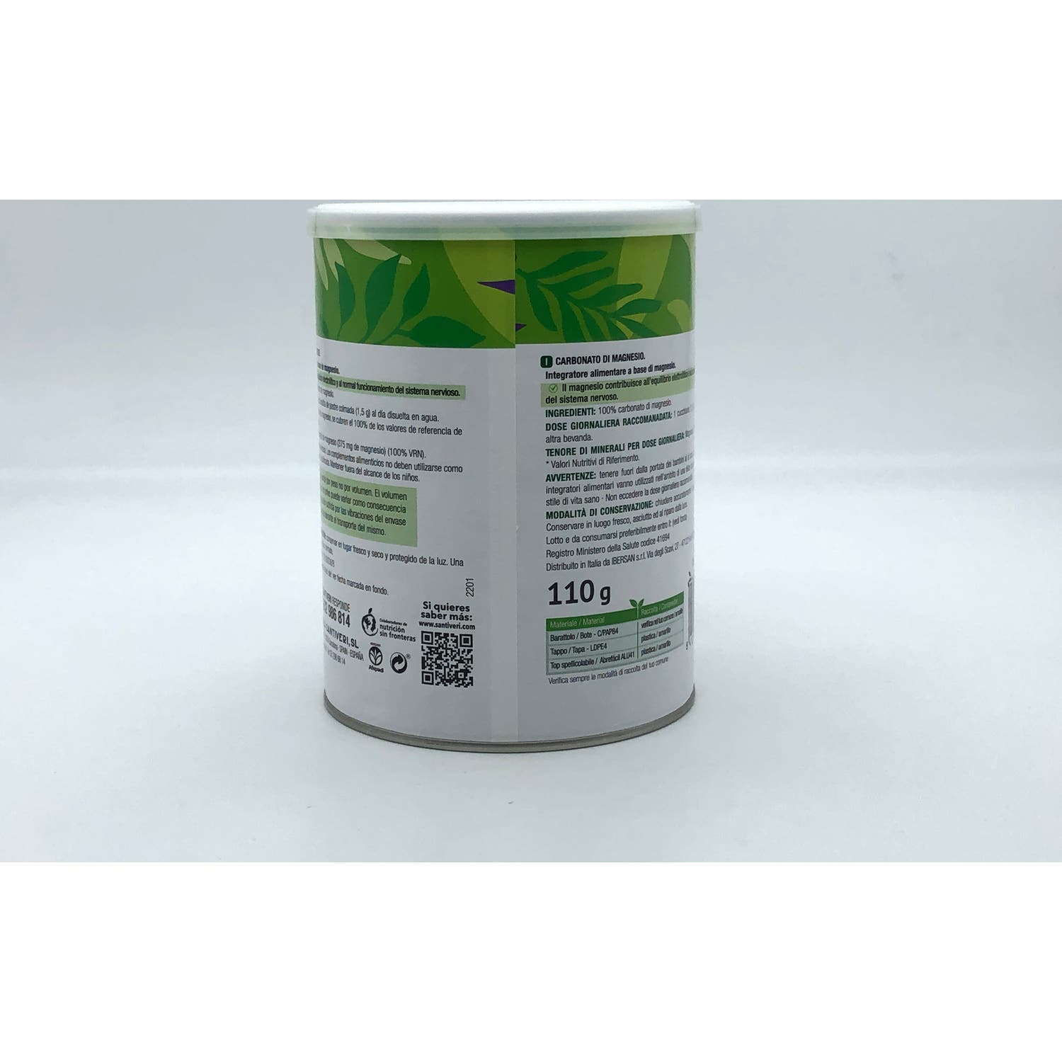 Santiveri Carbonato de Magnesio polvo 110g