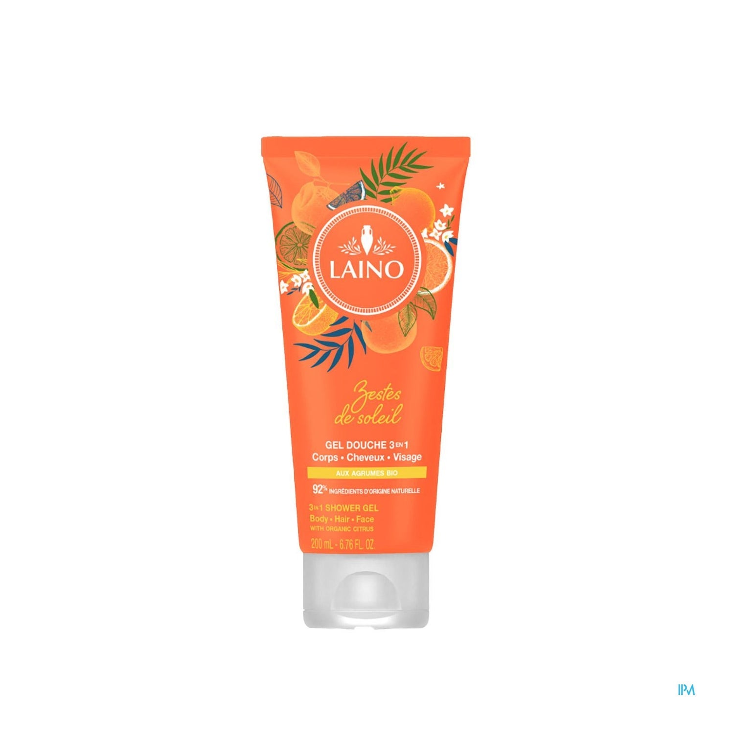 Laino Gel Ducha 3 en 1 Agrume Bio 200ml