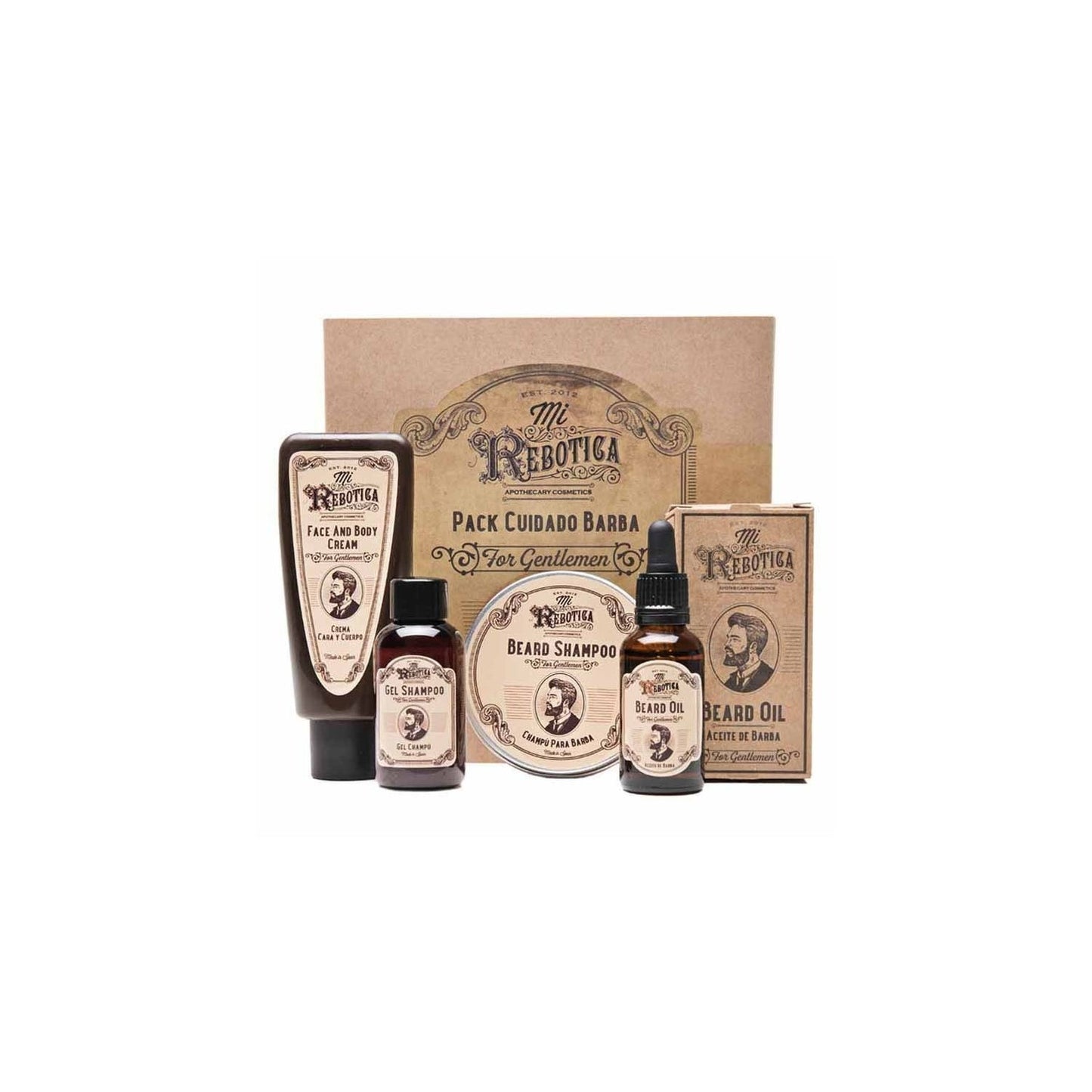 Mi Rebotica Pack Caja Regalo Cuidado Barba