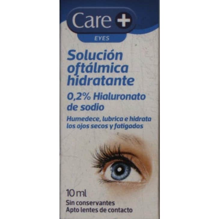 Care+ Solución Oftálmica Hidratante 0,2% Ácido Hialurónico 10ml