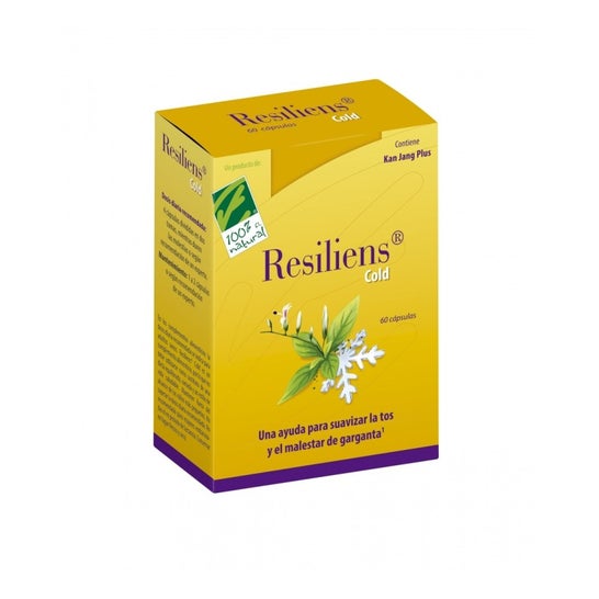 100% Natural Resiliens Cold 60 caps