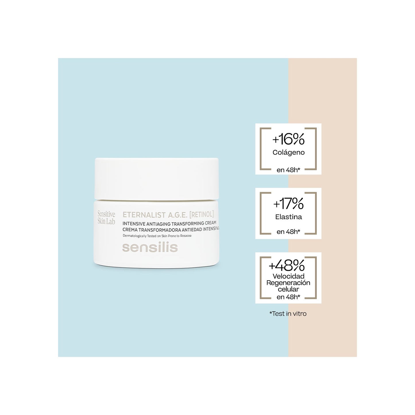 Sensilis Eternalist A.G.E. [Retinol] Crema Transformadora Antiedad Intensiva 50ml