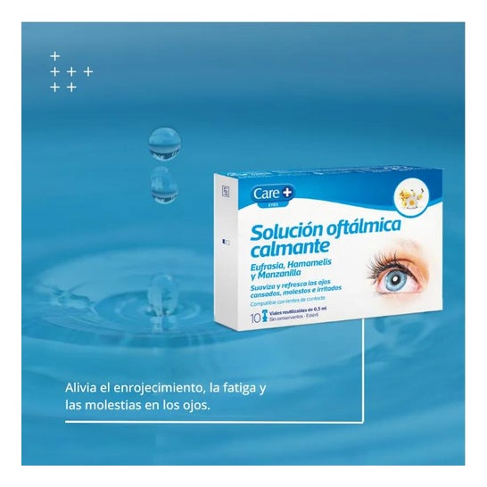 Care+ Solución Oftálmica Calmante 10x0,5ml