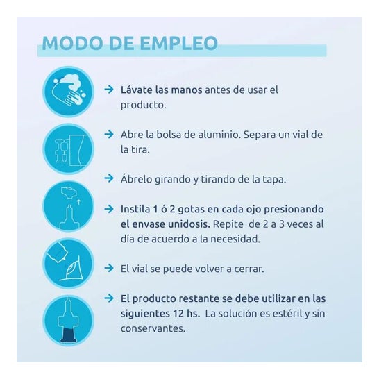 Care+ Solución Oftálmica Calmante 10x0,5ml