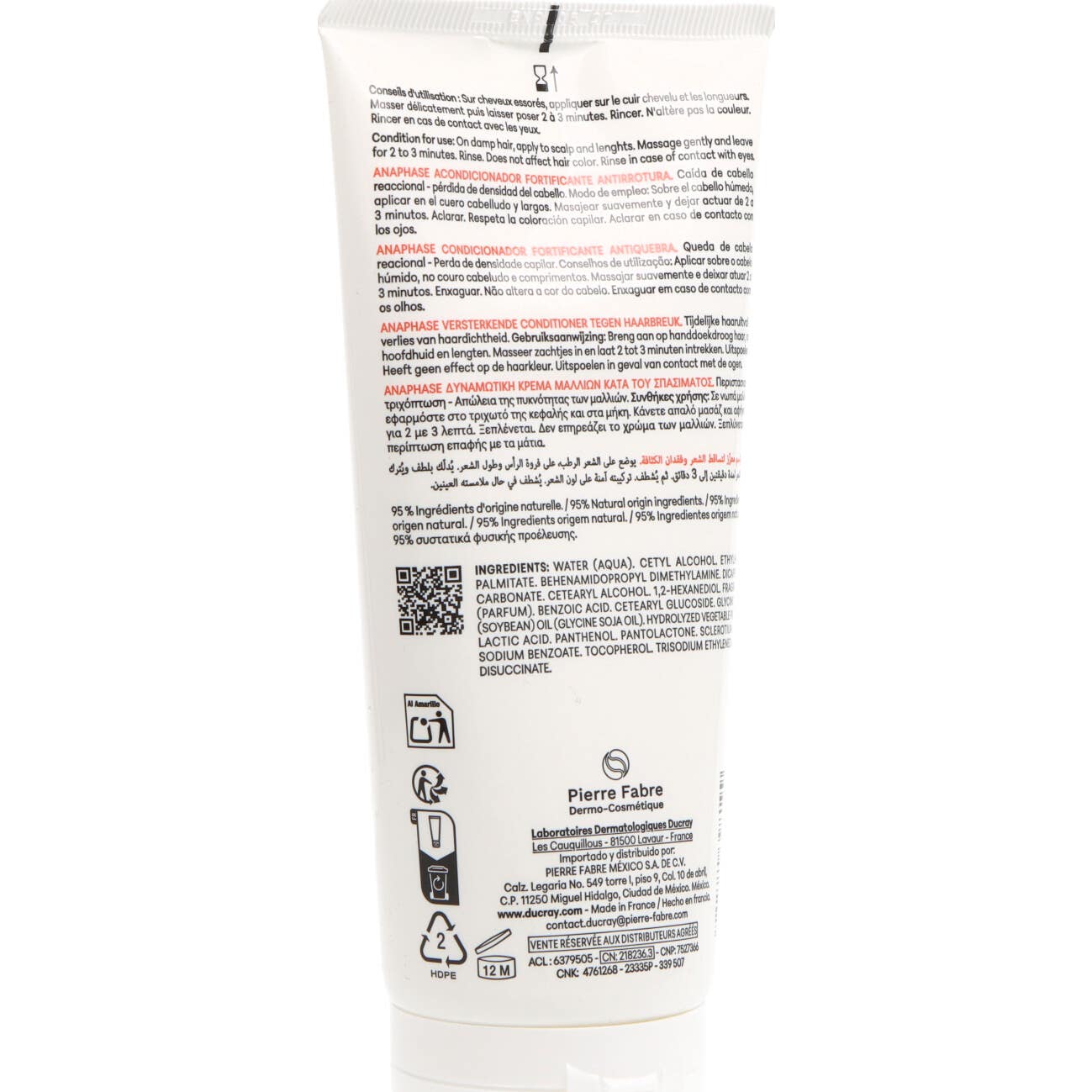 Ducray Anaphase+ Acondicionador Fortificante 200ml