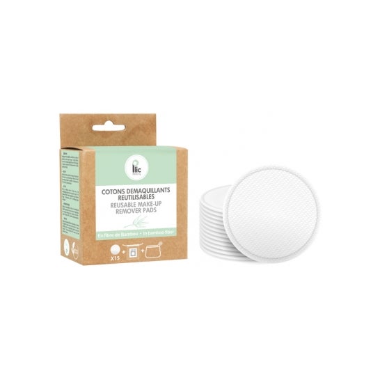 Plic Beauty Almohadillas desmaquillantes reutilizables 15 uds