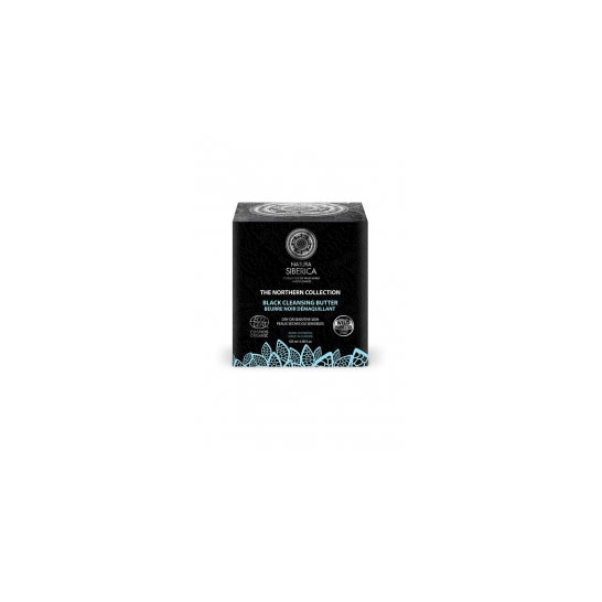 Natura Siberica Manteca negra limpiadora desmaquillante de uso diario 120 ml