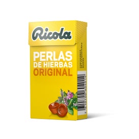 Ricola perlas sin azúcar de hierbas suizas 25g