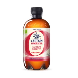 Captain Kombucha Zero Pomegranate Bio 400 ml