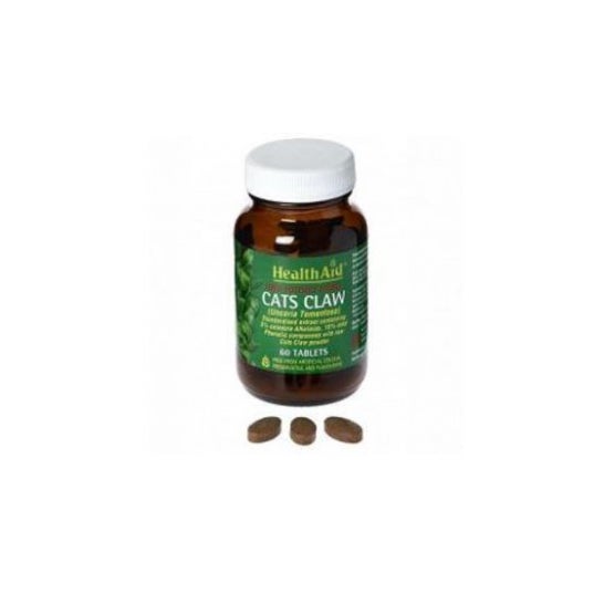 Health Aid Uña Gato 475mg 60 Tab