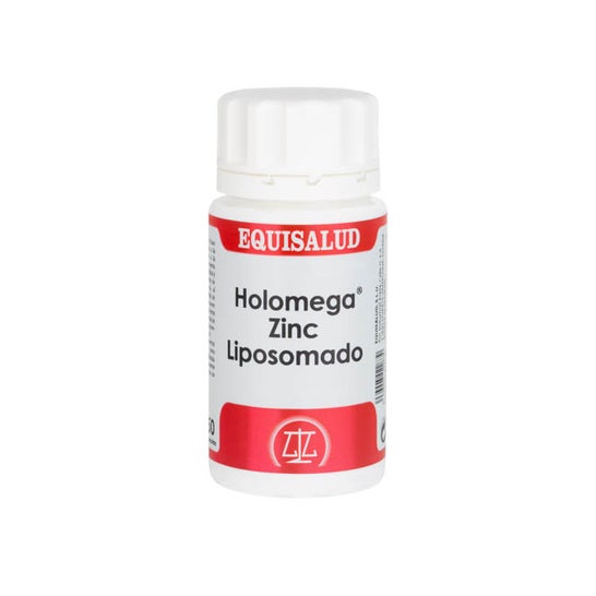 Lipossomas de zinco Holomega 50 cápsulas