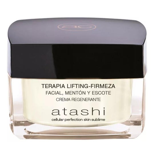 Atashi® Cellular Perfection Skin Sublime crema regenerante lifting mentón y escote 50ml